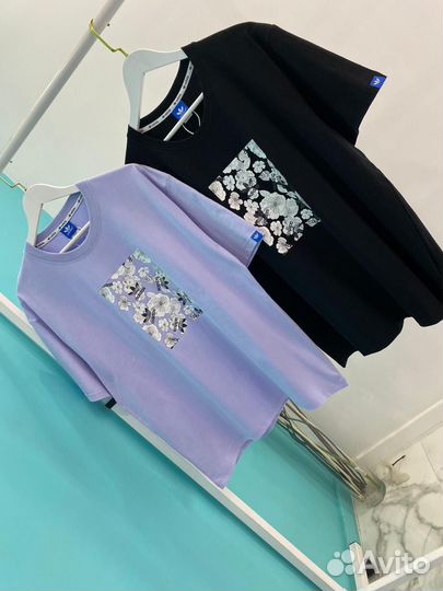 Футболка adidas женская с рисунками