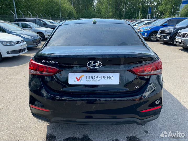 Hyundai Solaris 1.6 AT, 2017, 118 047 км