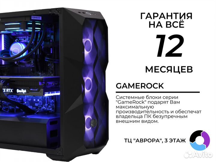 Мощный Игровой пк i5 12600KF / RTX 3060Ti Gddr6x