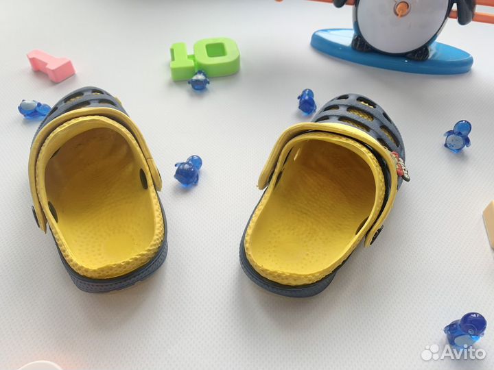 Шлепки сабо не crocs 27 детские летние тапки