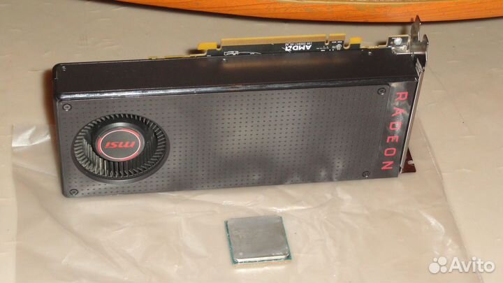 Amd ryzen 7 5700x+Radeon RX480 8Gb-комплект