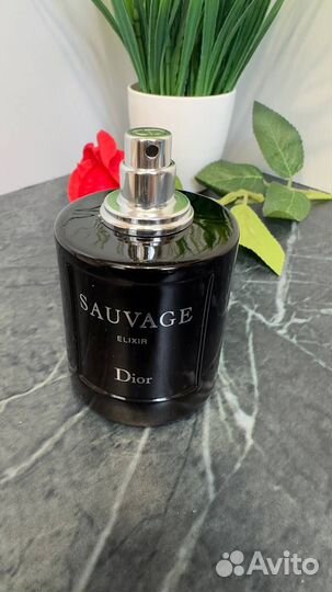 Dior Sauvage elixir 58ml с витрины