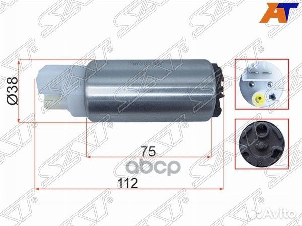 Топливный насос 3,5BAR, 90L/H, nissan/infiniti