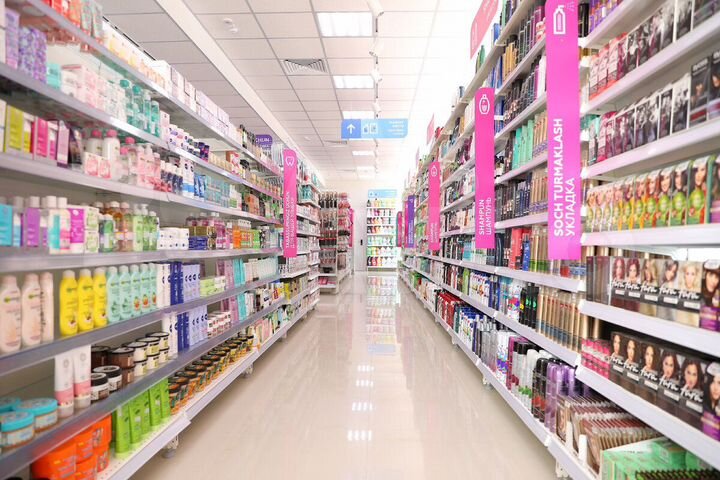 Торговое помещение с Магнит Косметик