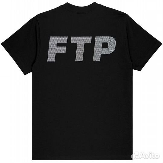 FTP - Rhinestone Logo TEE (Black)