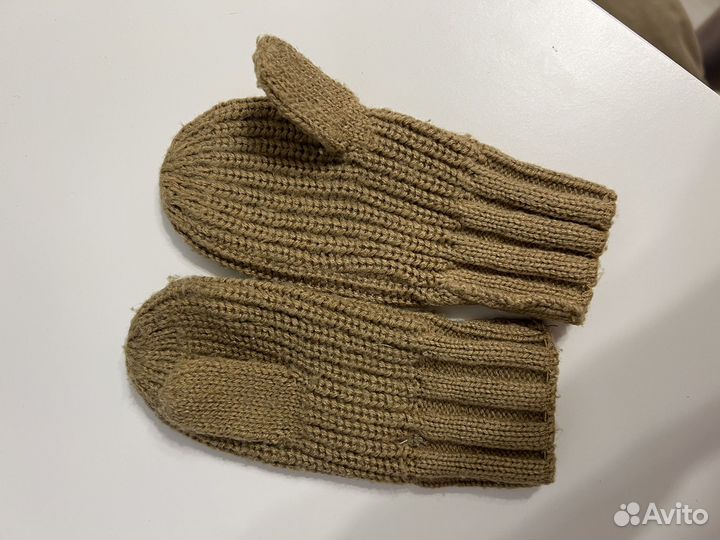 Комплект шапка и снуд варежки zara