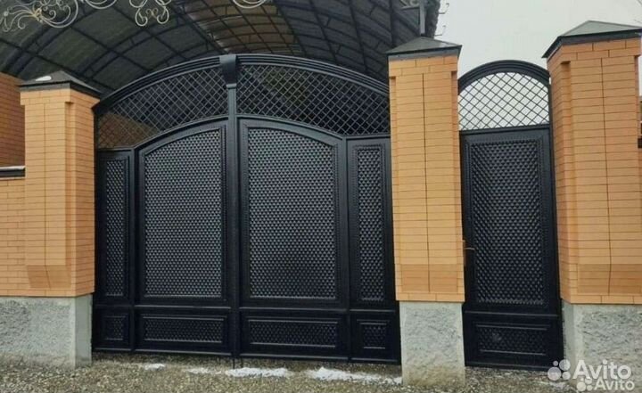 Ворота кованые в рассрочку
