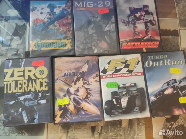 Игры для приставок sega - F1,Turbo OutRun и други