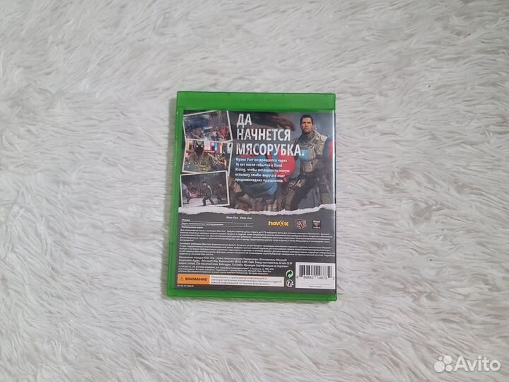 XBox One Series. Dead Rising 4. Новый и бу диски
