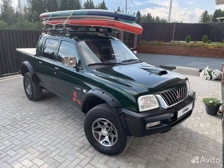 Mitsubishi L200 2.5 МТ, 2005, 142 000 км