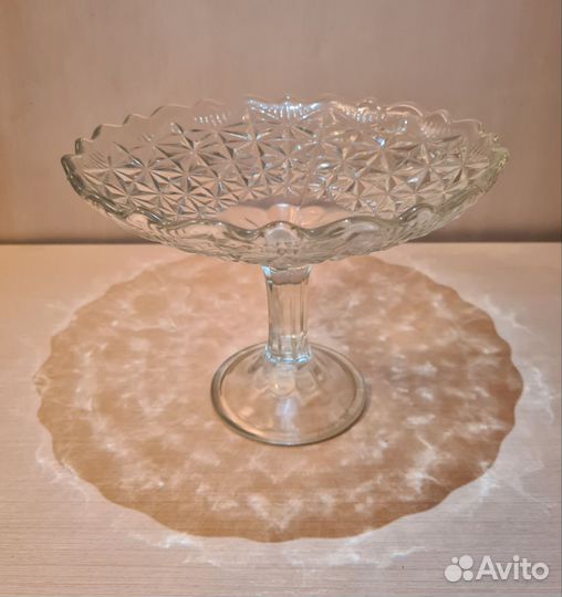 Вазы для фруктов времен СССР(стекло)