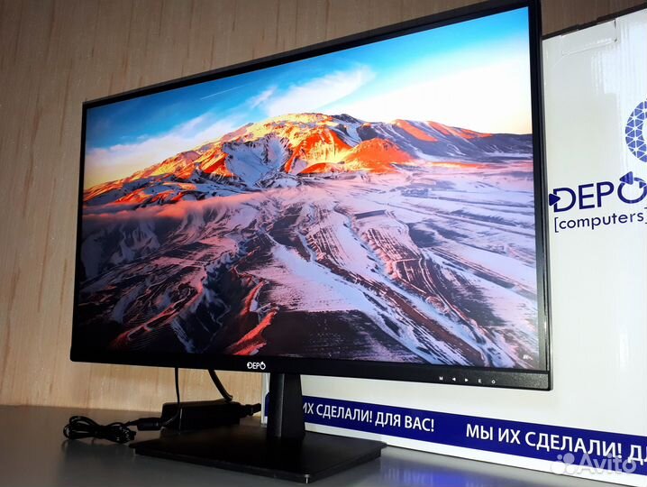 Новый QHD 2K Монитор 27' Depo Ego QM27DQE hdmi/DP
