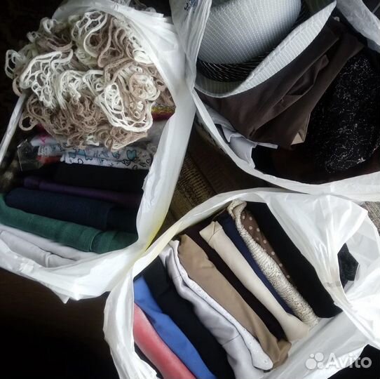 Вещи секонд хенд в пакетах