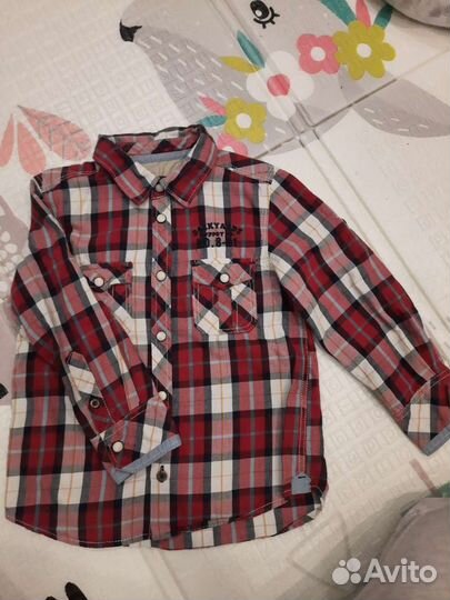 Рубашка для мальчика 3-4 года