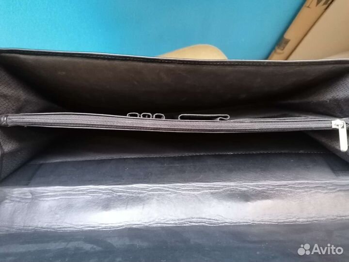 Мужской кожаный портфель бу