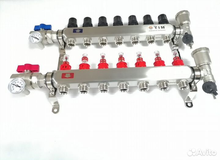 Коллекторная группа с расходомерами 1