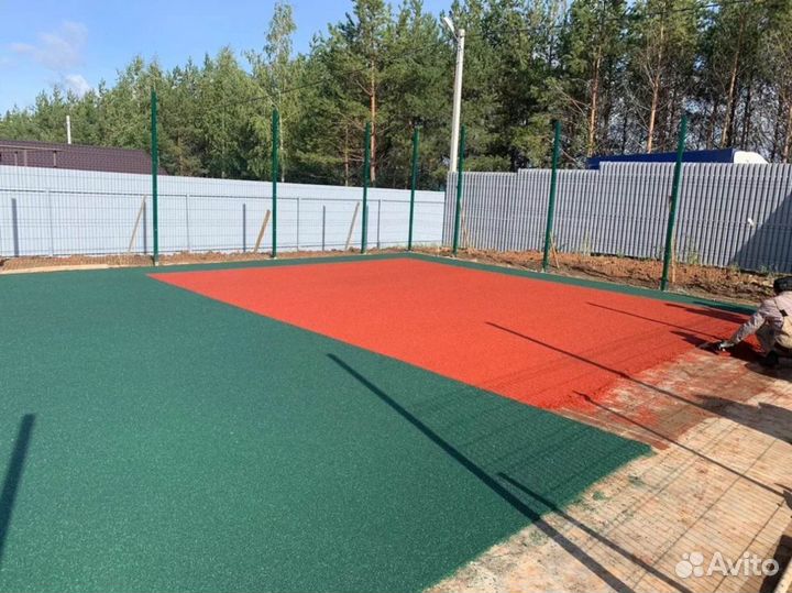 Резиновое покрытие бесшовное
