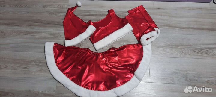 Новогодний костюм Санты, купальник