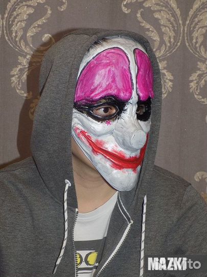 Маски из игры payday 2 (ударопрочные)