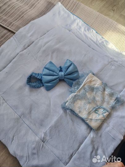 Уголок и бант на выписку