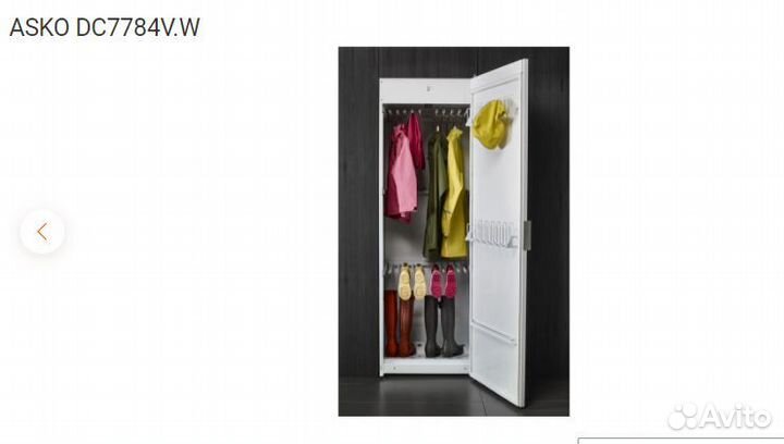 Сушильный шкаф asko DC7784V.W