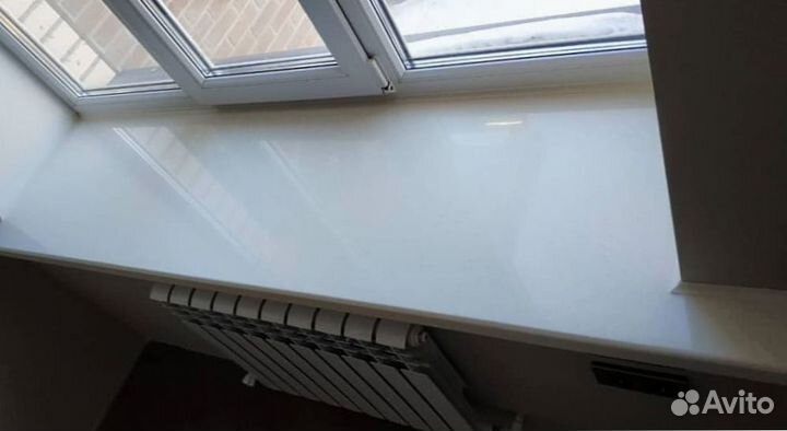 Подоконник из искусственного камня