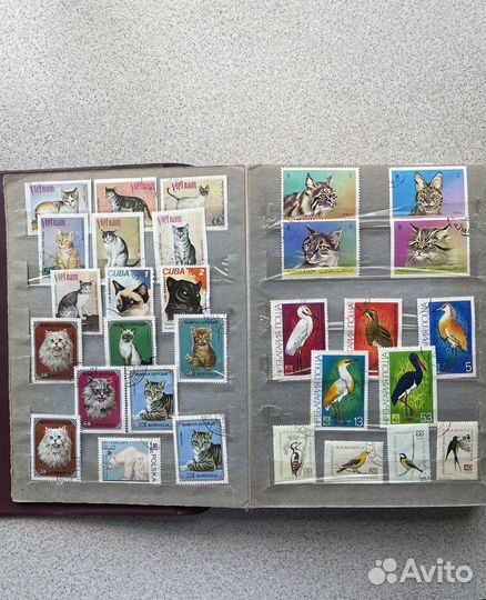 Марки почтовые с альбомом СССР