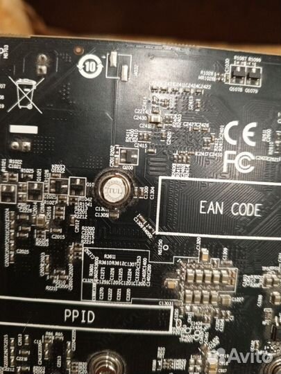 Видеокарта rx550 2гб