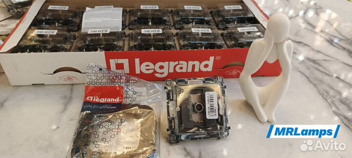 Розетки и выключатели 220в Legrand Valena (Оригина