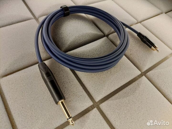 Шнур Jack 6,3 mono - Rca Tasker c803