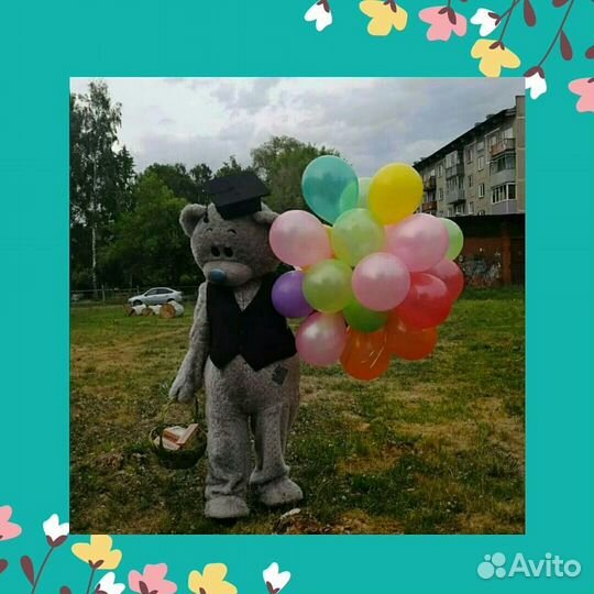 Ростовой мишка Тедди