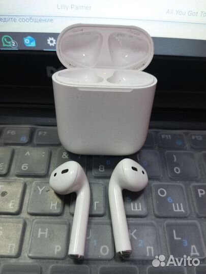Наушники apple airpods 2 оригинал