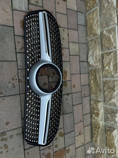 Решетка радиатора mercedes gle 167 оригинал