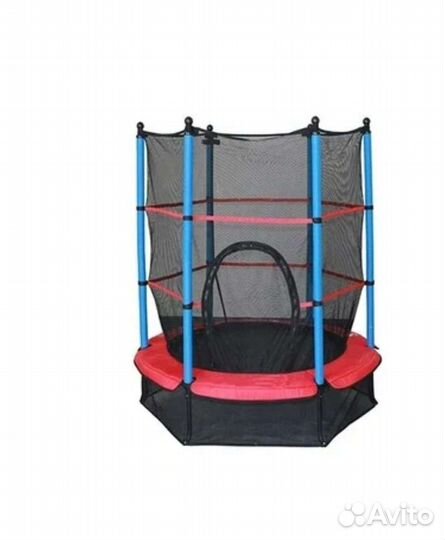 Батут с сеткой