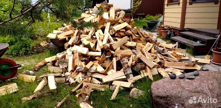 Дрова любые сухие в укладку качественные