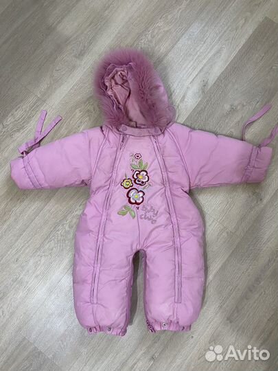 Зимний комбинезон для девочки