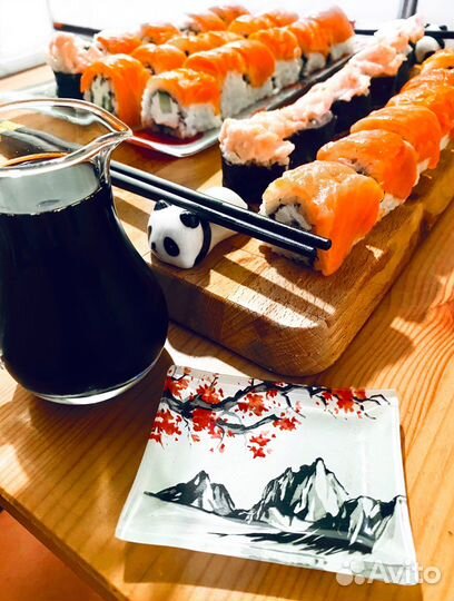 Набор посуды для роллов и суши