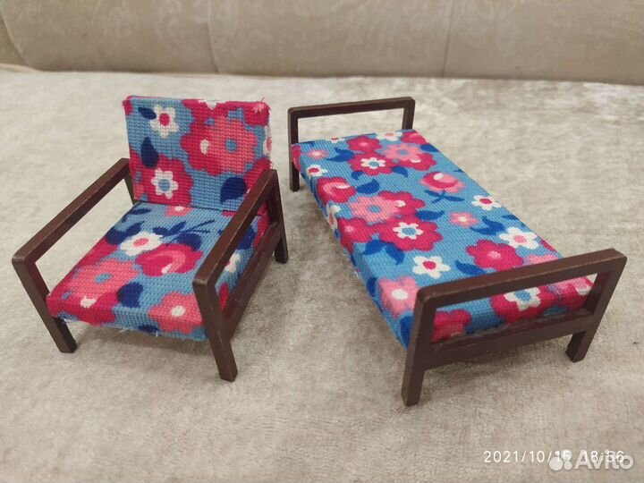 Игрушечная мебель СССР ретро