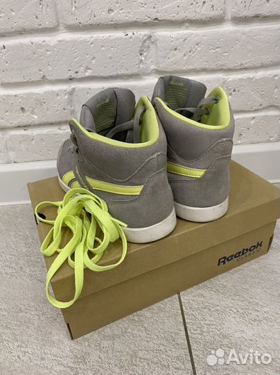 Кроссовки/ кеды замшевые Reebok оригинал