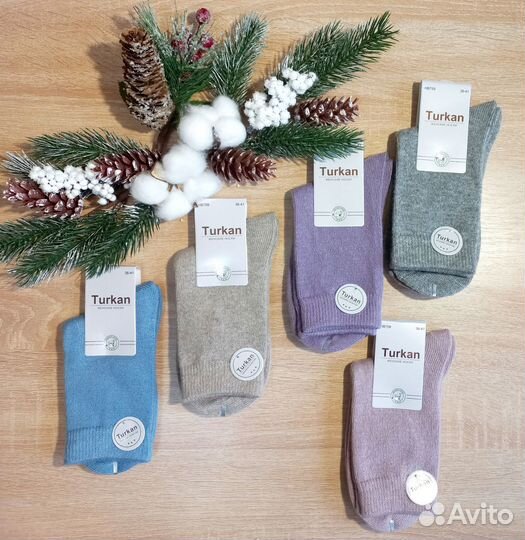 Носки женские кашемир 5 пар Turkan