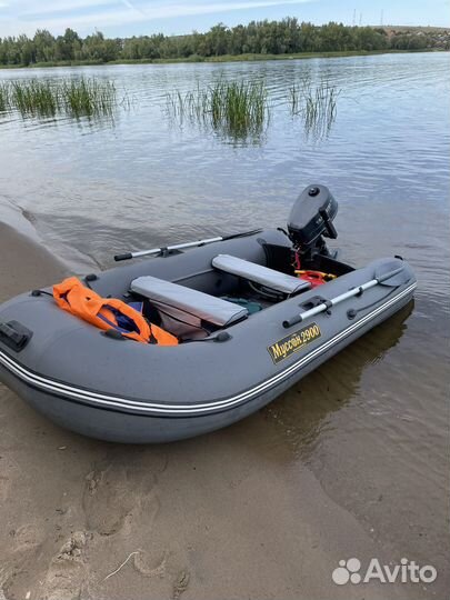 Продаю пвх лодку и мотор 5 лс