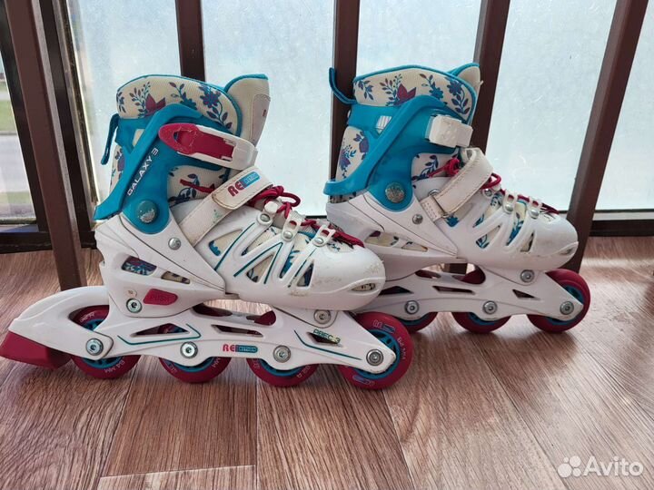 Детские ролики и защита 32 35