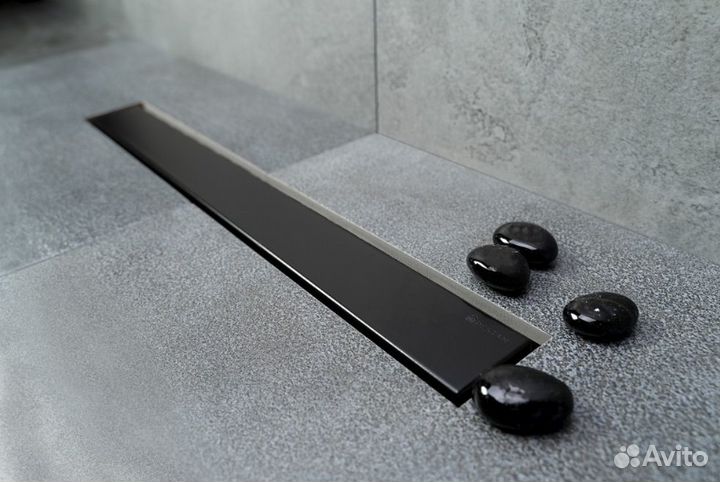 Трап Pestan Confluo Frameless Line Black Matte 750