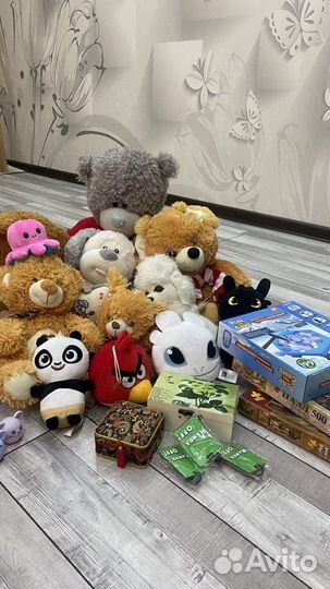 Мягкие игрушки пакетом