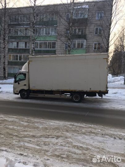 Грузоперевозки Валдай,Hino борт тент фургон 4т, 6м