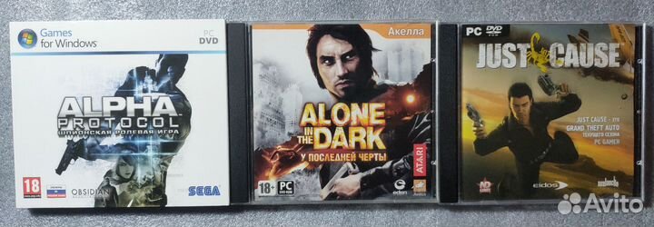 Лот 8 дисков лицензия новые и б/у