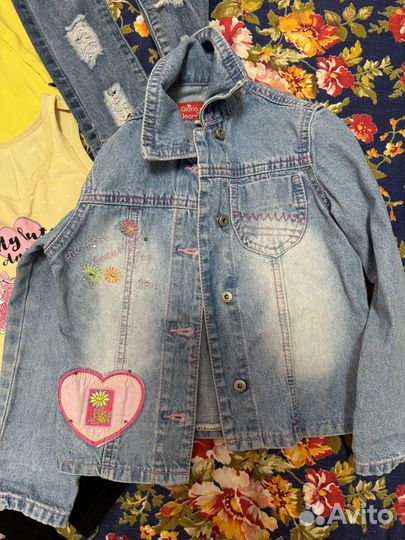 Пакет вещей на девочку 98 104