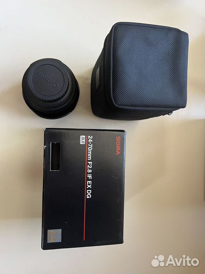 Объектив Sigma 24-70mm f/2.8 EX DG HSM (для Canon)