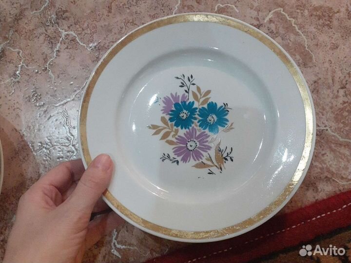 Тарелки плоские и суповые