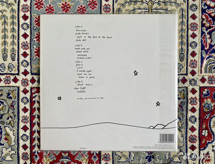 Moby - Wait For Me (2LP white vinyl + CD, VG+)